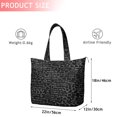 thumbnail image 4 of Math Equations Lab Tools Black Pattern Travel Tote Bags for Women Carry On,Large Weekender Bags for Women Travel,Multi Functional Duffle Bag for Work,Shopping,Sports, 4 of 5