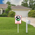 thumbnail image 4 of Eveokoki Please Keep Off The Grass Yard Sign with Stakes 8x12in, Sturdy Aluminum Yard Signs Rust Free, Keep Off The Grass Yard Sign, Stay Off Grass Signs, Easy to Install, 4 of 6