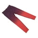 thumbnail image 2 of Pantalones de levantamiento de cadera para mujer, leggings de cintura alta, color rojo y morado degradado, talla L, 2 of 14