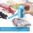 thumbnail image 3 of New Arrival Mini Vacuum Sealer Machine Usb Rechargeable Vacuum Sealing System Food Storage Saver Blue, 3 of 9