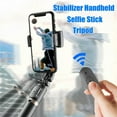 thumbnail image 3 of COOLJIER Gimbal Stabilizer 360 ° rotation stable shooting Bluetooth Selfie Stick Tripod for Smartphone Live Vertical Shooting Bracket, 3 of 9