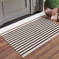 thumbnail image 2 of Alfombra LEEVAN, lavable, con forma de porche, entrada suave, 70 x 110 cm, 2 of 6