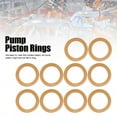 thumbnail image 1 of Pump Piston Rings, Durability Wear Resistance Rubber Piston , for Pneumatic Equipment Air Compressor 550W Pneumatic Components, 1 of 8