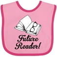 thumbnail image 3 of Inktastic Future Reader Book Gift Boys or Girls Baby Bib, 3 of 4