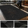 thumbnail image 6 of KOLOKO Heavy Duty Outdoor Doormat 3x4 FT Black Waterproof Non-Slip Welcome Mat for Entryway Patio Garage Commercial & High Traffic Areas, 6 of 6