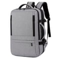 thumbnail image 1 of 1pc Fashion Casual Backpack, Commuter Business Laptop Notebook Bag With Large Capacity, Casual Student Commuter Double Shoulder Bag For School Office, Business Casual Briefcase, 1 of 5