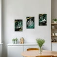 thumbnail image 4 of ZHONGYUTONG Islamic Wall Art 3 Pieces Allah Name Ayatul Kursi Picture Canvas Prints Arabic Calligraphy Paintings Quran Posters Muslim Home Decor Framed (20.00" x 28.00" x 3PCS), 4 of 6