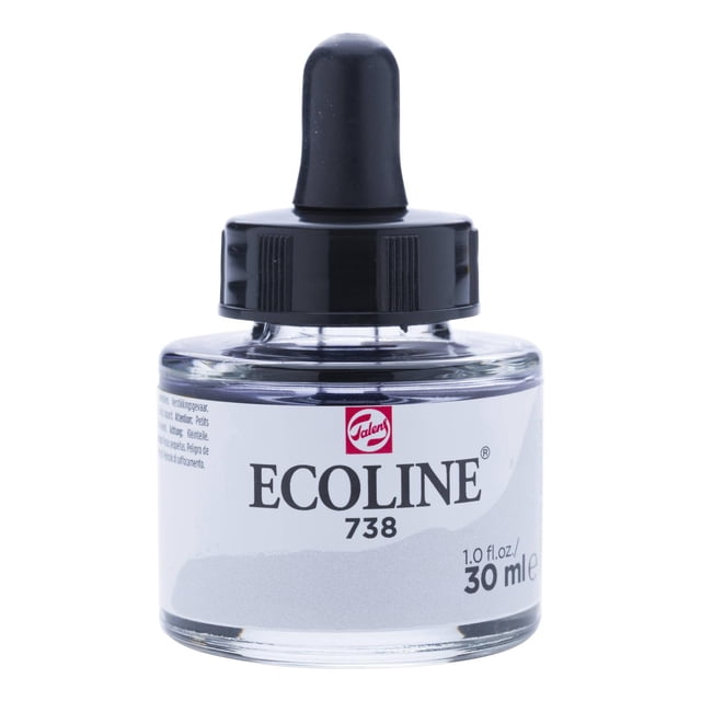Acuarela Líquida Ecoline 30ml Royal Talens gris 30 ml