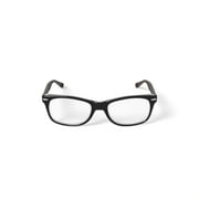 Walmart Youth FM13052 Square Prescription Eyeglasses with Case, Black/Pink