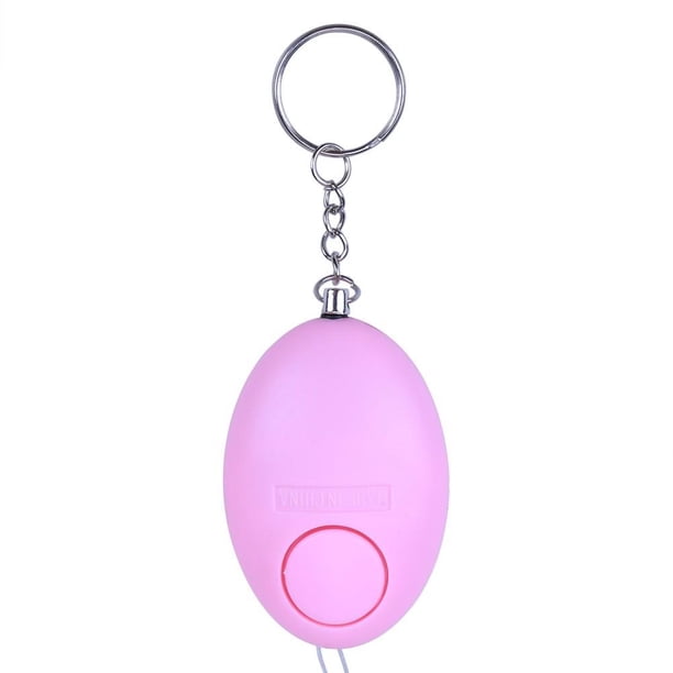 Llavero con alarma para niños 120dB Wdftyju herramienta de seguridad en forma de huevo