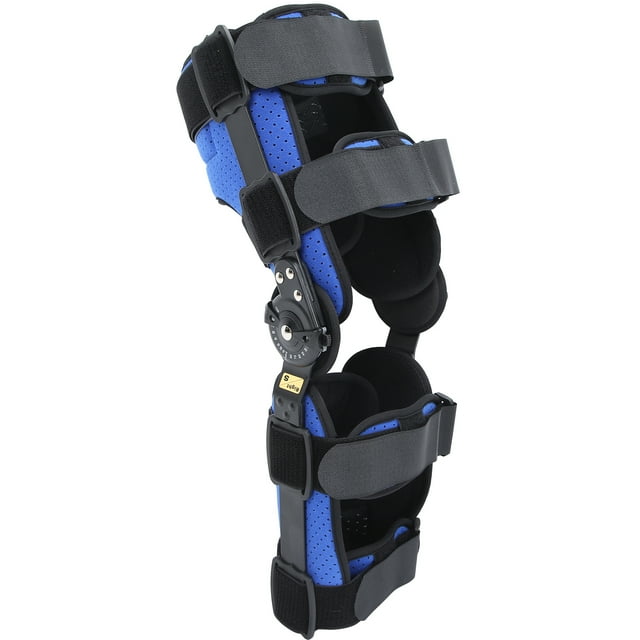 Knee Joint Support, Leg Fixed Brace Knee Orthosis Immobilizer With Anti-skid Strip For Deformity Correction For Leg Injury S,M,L