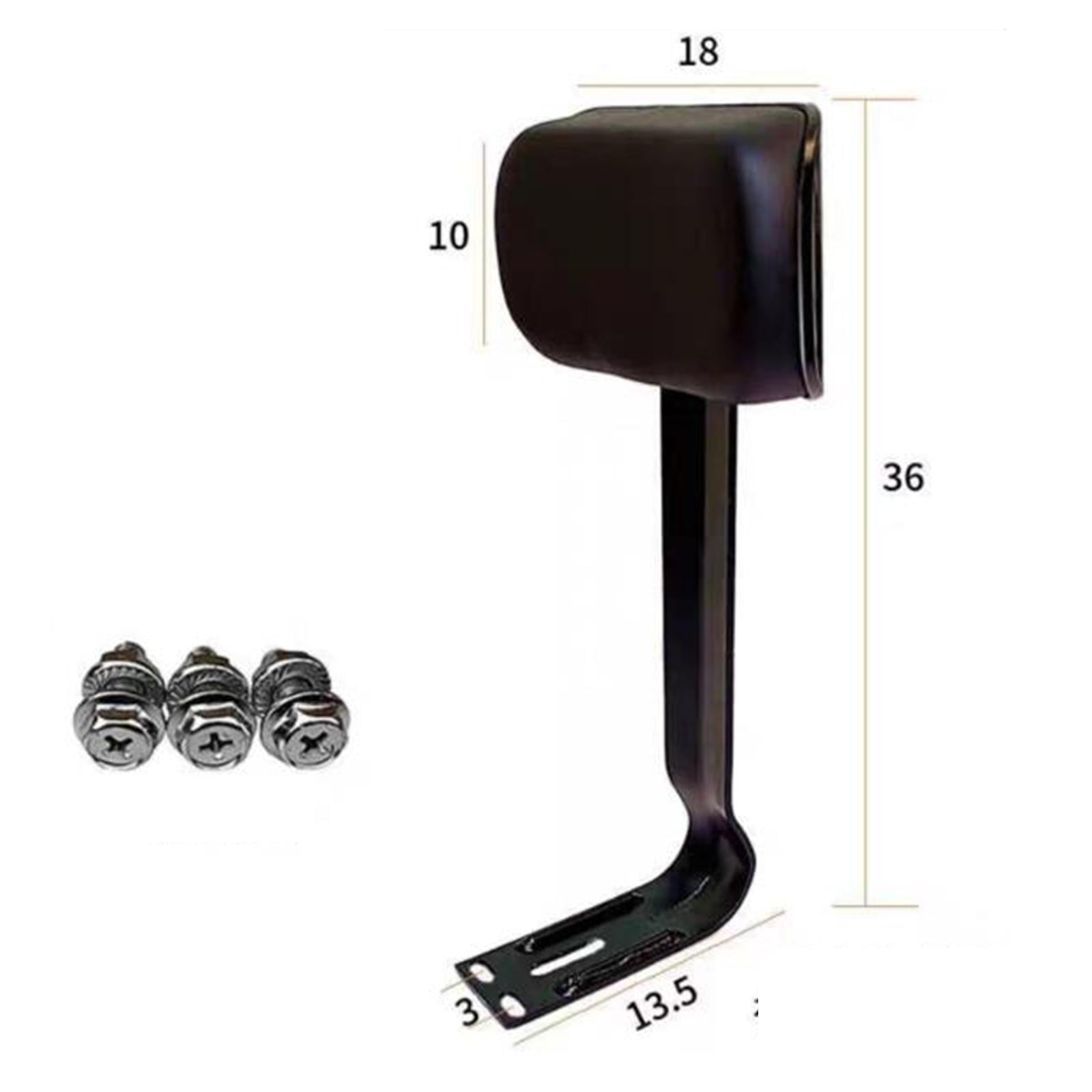 Electric Scooter Backrest Rear Passenger Seat Cushion Iron Sponge Material Easy Installation for Adult Bikes
