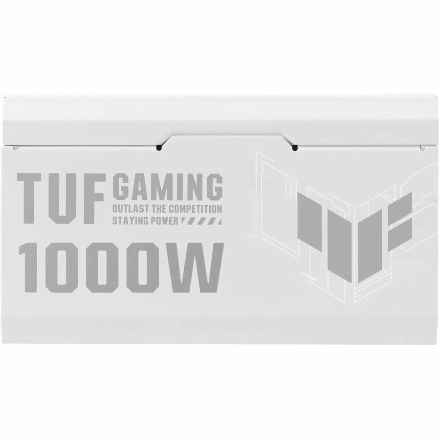 Asus TUF Gaming TUF-GAMING-1000G-WHITE 1000W Power Supply - Internal - 120 V AC, 230 V AC Input - 3.3 V DC, 5 V DC, 12 V DC, -12 V DC, 5 V SB Output - 1000 W - 1 Fan(s) - 92% Efficiency