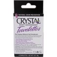 Crystal Deodorant Towelettes, FragranceFree, 6 Ct