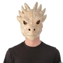 Morris Costumes ATC00257 Blister Skeleton Dragon Full-Face Plastic Mask