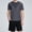 #0043-Gray, variant on Men Large Brim Sun Visor Hat with Neck Flap UPF Protection Outdoor Travel Cap Blue XL Gift