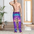 thumbnail image 2 of Rocae Elephant in Tribal Style Mens Pajama Pants Pj Pants Mens Lounge Pants-Medium, 2 of 6