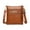 Brown, variant on Bdday Beach Bag Women'S Crossbody Bag, Medium Zipper Pocket Crossbody Strap, Soft Leather Women'S Shoulder Bag Cosmetic Bag