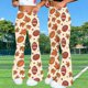 thumbnail image 5 of Pantalones de Yoga de Piernas Anchas para Mujeres Pantalones de Flare de Impresión No Estructurada Suelta Casual Pequeña para Deportes Fitness Pantalones de Yoga de Piernas Anchas Largas para Mujeres, 5 of 9