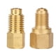 thumbnail image 1 of 2pcs 1/4SAE-1/2ACME Adapter Connector Coupler for R134A Car Air Conditioner, 1 of 9