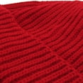 thumbnail image 4 of Ribbed Beanie Thick Cuffed Ski Hat Skully Winter Ski Cap, 4 of 5