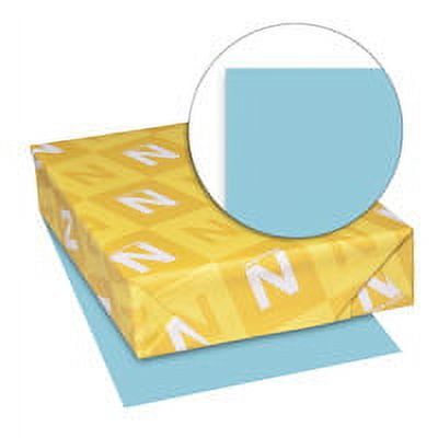 Exact Brights Paper, 20lb, 8.5 X 11, Bright Blue, 500/ream | Bundle of 5 Reams