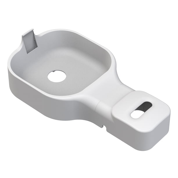 Caja Cables para Enrutador Soporte Montaje en Pared Enrollador Cable Incorporado Sin Perforaciones Malla Eero