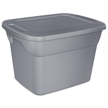 - Sterilite 18 Gallon Tote -Recycled Gray