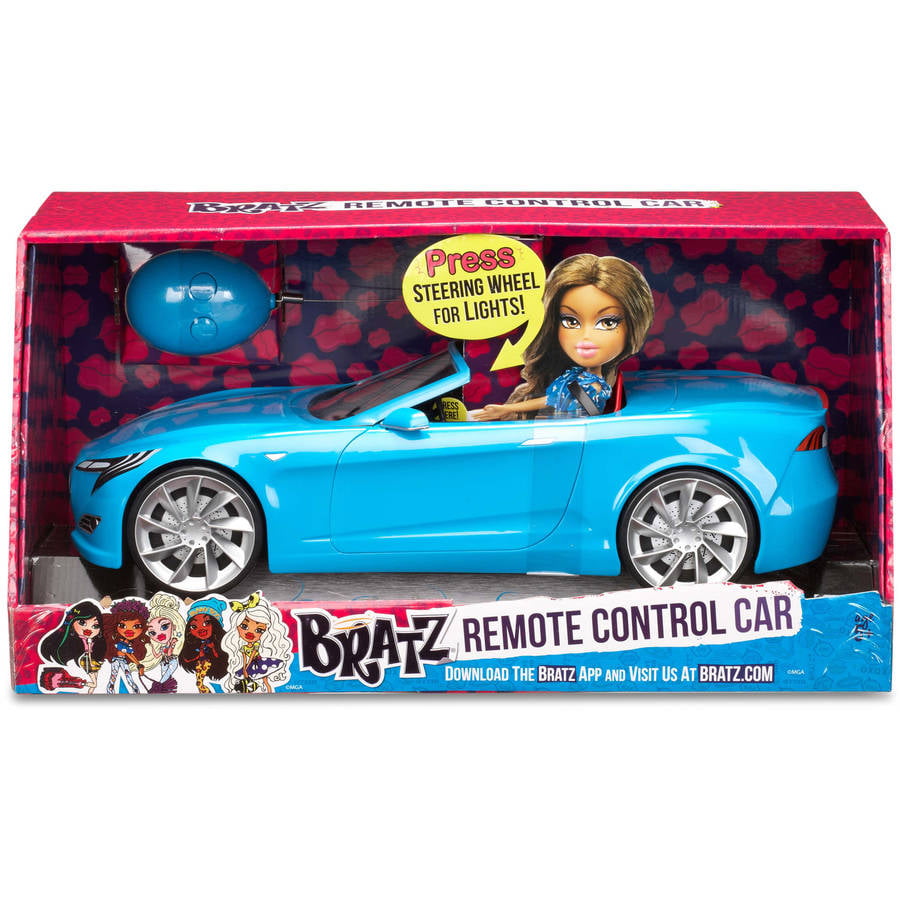 fósil ganar Deber Bratz RC Car, Electric Blue, Great Gift for Children Ages 6, 7, 8+ -  Walmart.com