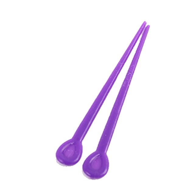 Minnieouse 1 Juego de varillas para permanente Diseño único de alto rango Aspecto exquisito Instalación fácil Hermosos rulos para el cabello Cuidado del cabello Violeta