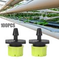 thumbnail image 3 of Peggybuy 100pcs Adjustable Water Dropper Irrigation Hose Drip Head (Grass Green), 3 of 9