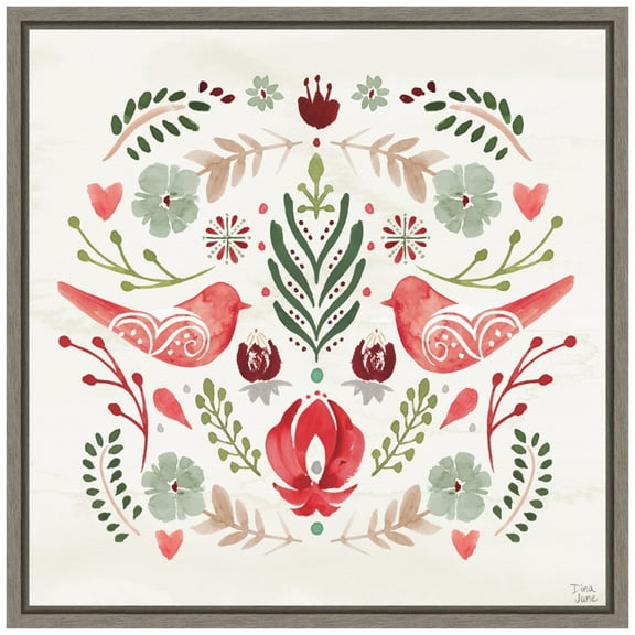 Amanti Art Festive Season III Framed Canvas Wall Art Print