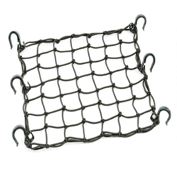 Red De Carga De Látex, Malla Elástica Para Motocicleta, Malla Resistente Al Desgaste Para Casco De Motocicleta, Malla Elástica Para Portaequipajes Con 6 Ganchos De Plástico Yuarrent VI003693-00