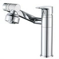 thumbnail image 2 of 1X Faucet Brass Black 360 Rotating Single Hole Multifunctional Hot and Cold Water Faucet, 2 of 8