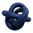 thumbnail image 4 of Decoración de eslabones de madera con diseño geométrico minimalista moderno para estantes de estilo rústico o de oficina. azul, 4 of 9