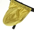 thumbnail image 4 of ZToonmas Men's Thongs Underwear Solid Color Elastic Waist Comfort Underwear for Summer and Daily Wear, 4 of 6