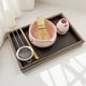 thumbnail image 4 of Juego de 5 Piezas de Matcha de Cerámica con Calcomanías de Corazón Rosa. Incluye un Juego de Matcha, un Tazón, un Batidor, un Soporte, una Cuchara de Bambú y un Colador., 4 of 5