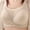 Gray, variant on Womens T-Shirt Bras Push Up Casual Support Bra for Daily Solid Color Wireless Bra, 38B, Gray