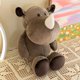 thumbnail image 3 of 25cm Stuffed Lifelike Lion Tiger Elephant Monkey Leopard Giraffe Raccoon Doll Simulation Forest Animals Plush Toys for Kids Gift, 3 of 5