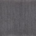 thumbnail image 3 of Better Trends 21"x 27" Standard Pillow Sham 100% Cotton Pillow Cover Stripe Design Machine Washable (Gray) Jullian Collection, 3 of 4