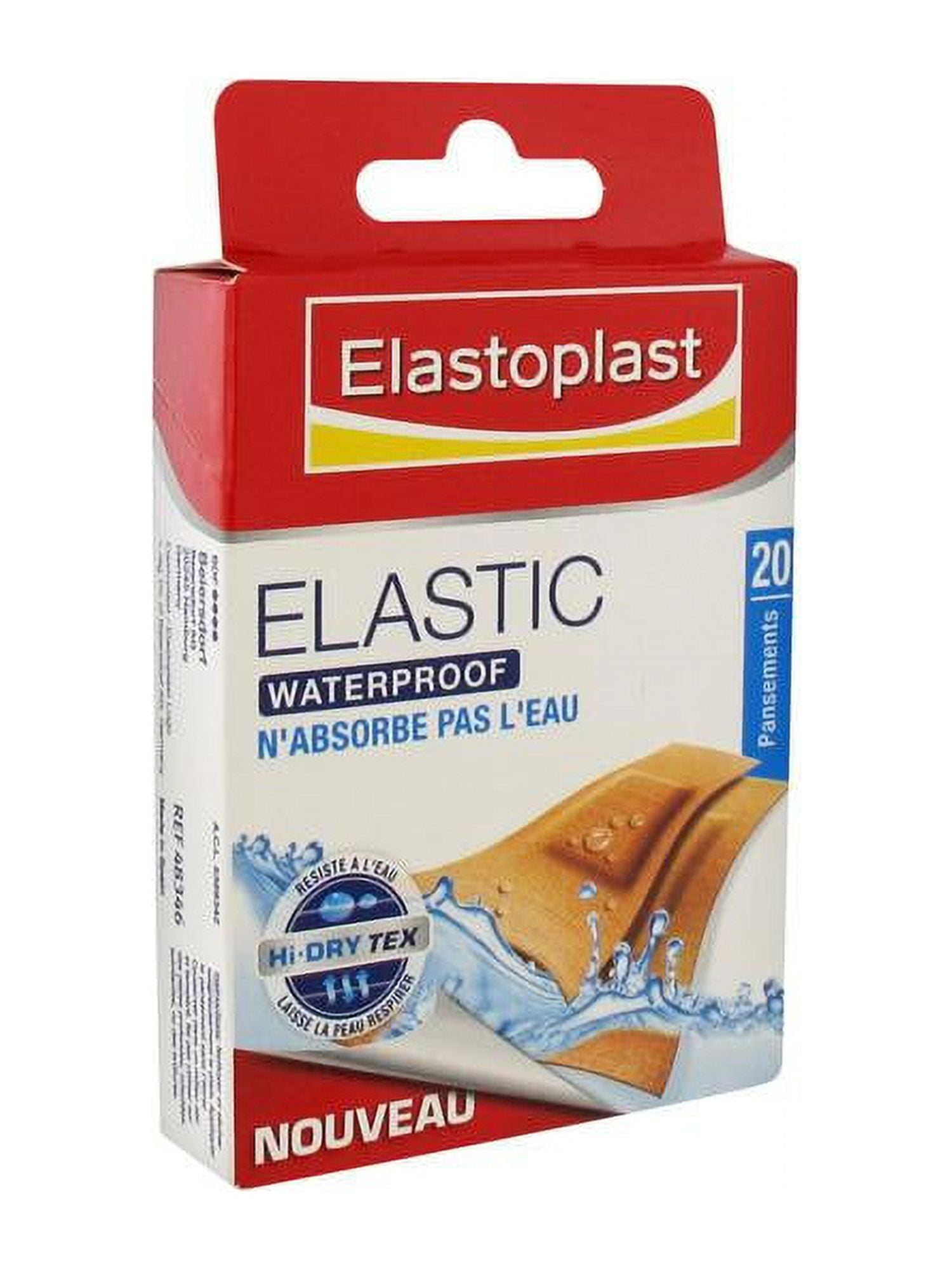 Elastoplast Fabric Waterproof Bandages - Strong Adhesion, Box Of 18 Strips - View #3