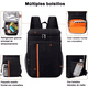 thumbnail image 4 of Mochila Hieleras Enfriador Bolsa Impermeable Portátil 20 L MALUBERO Color Negro con Raya Naranja, 4 of 5