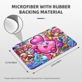 thumbnail image 5 of Kirby Star Allies Poster Diatomaceous Mat Rubber Anti Slip Floor Mat Diatom Mud Doormat Super Absorbent Bath Mat Rug 15.7x23.6in, 5 of 7