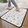 thumbnail image 4 of Pastel Fairy Rainbow Pattern Door Rugs,Washable Non Slip Door Mats Indoor,Decorative Door Mats,Entry Mat Indoor for Entrance,Bedroom,Kitchen,Bathroom,30"x17", 4 of 6