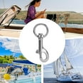 thumbnail image 3 of 4PCS Swivel EyeSnap Hook  Stainless Steel Marine Grade Diving Clip, 3 of 8