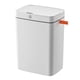 thumbnail image 1 of Papelera Automática Bsvklp con Tapa Cubo Basura Blanco 18L, 1 of 9