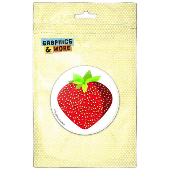 Strawberry Pinback Button Pin Badge