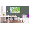 thumbnail image 2 of Tiptophomedecor Stretched Canvas World Map Art - Map Of Europe - Stretched & Framed Ready To Hang Art, 2 of 3