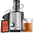 thumbnail image 1 of Peach Street Centrifugal Juicer 700W Juice Extractor Juicing Machine, 3 Wide Feeder for Whole Fruits, Vegetable, with Micro-Mesh Filter Easy to Clean, Stainless Steel, 1 of 5