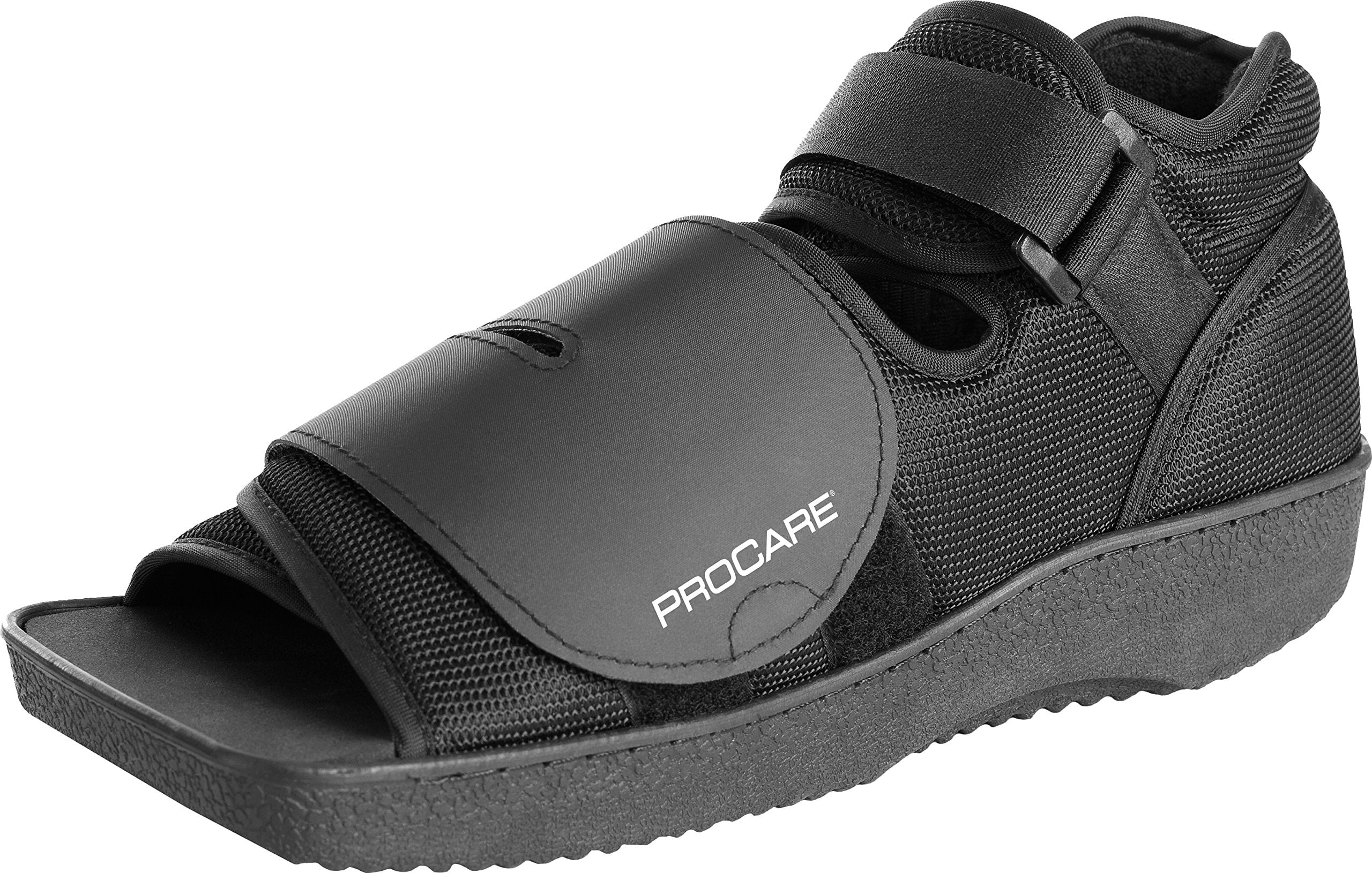 ProCare Orthopedic Post-Op Walking Shoe, Medium Size, Black